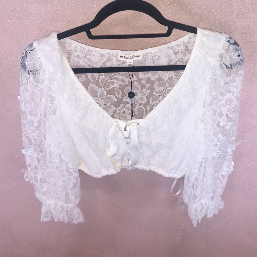 Loretta Cropped Blouse